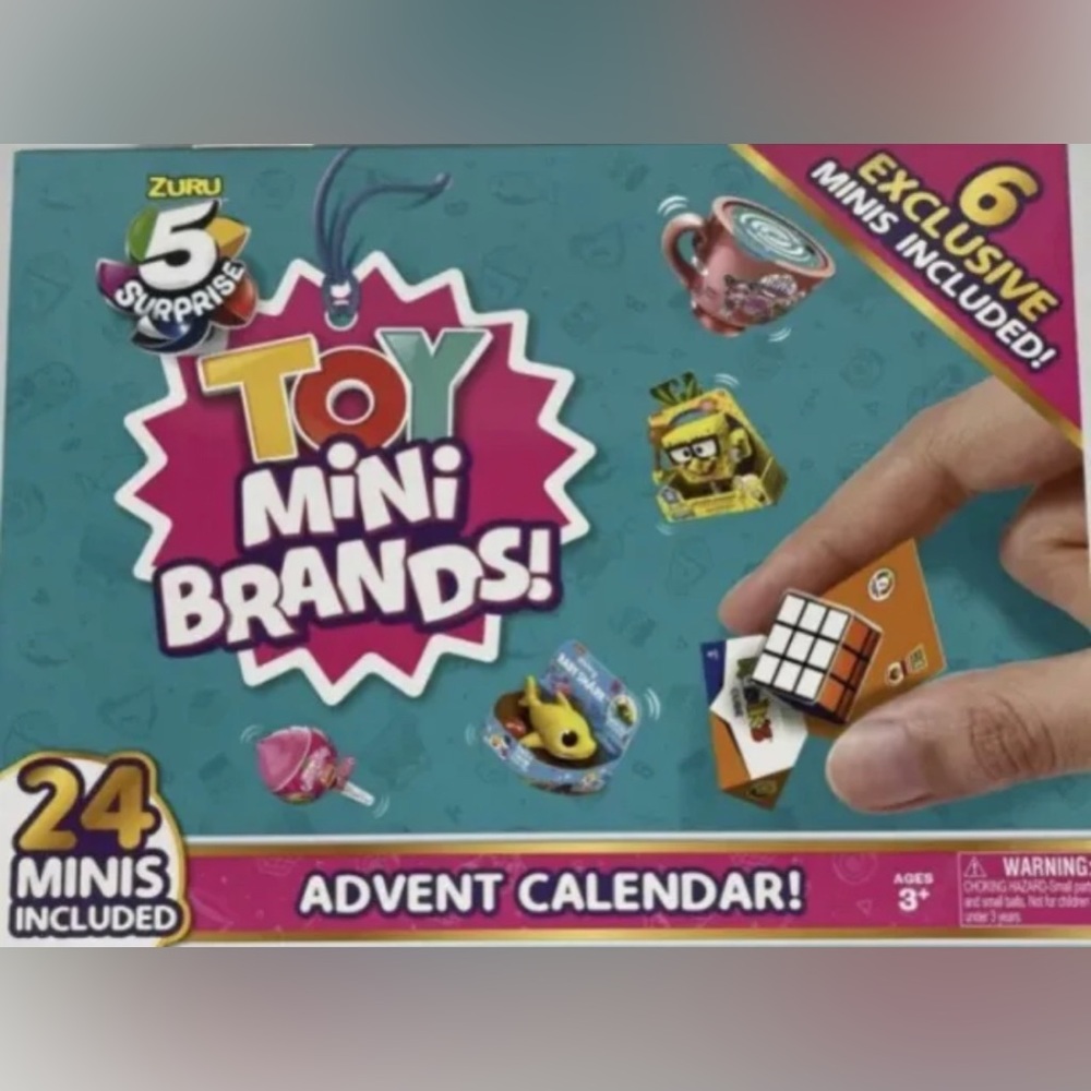 Zuru 5 Surprise Toy Mini Brands Advent Calendar 2021 Exclusive 24 minis